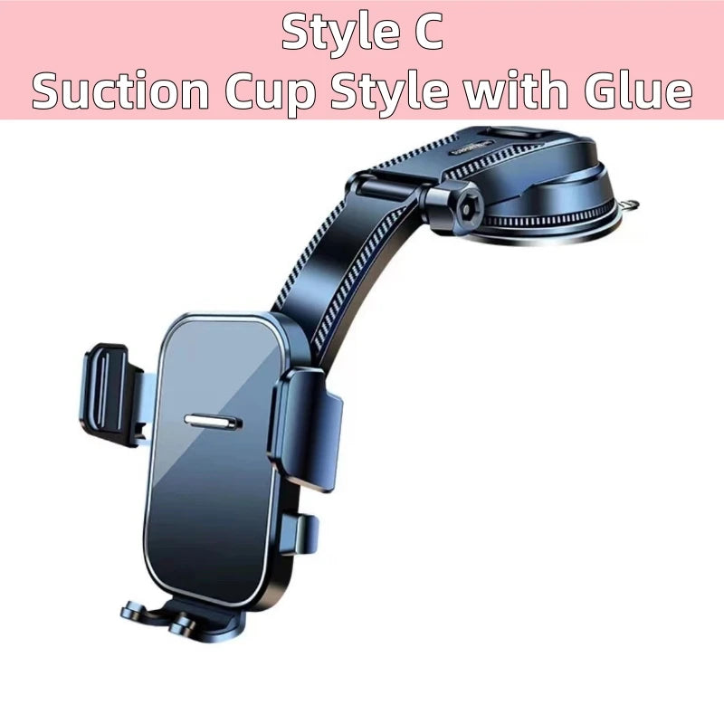 Universal Car Phone Holder - Foldable Rotatable GPS Stand for Air Vent