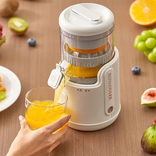 Cordless Cold Press Juicer - Portable Electric Orange Juice Extractor