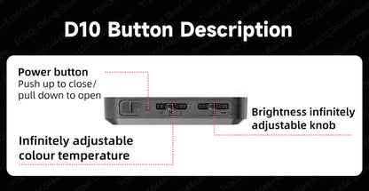 AI Tracking Desktop Gimbal Tripod with Extendable Selfie Stick - 360° Auto-Tracking for Mobile Phones & Vlogging