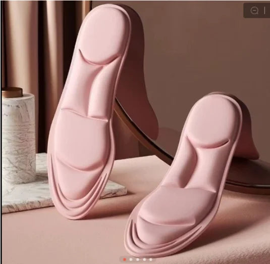 Memory Foam Orthopedic Insoles - 2 Pairs | Antibacterial Deodorizing Shoe Inserts for Sports & Running