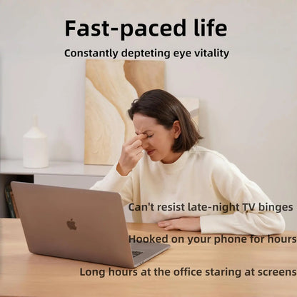 Eye Massager with Heat and Bluetooth Music, Comfortable Eye Care Mask for Relaxation