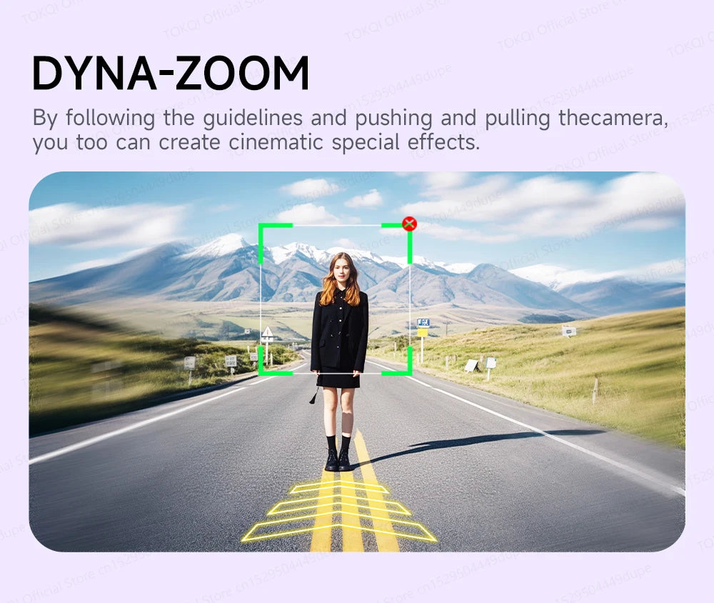 AI Tracking Desktop Gimbal Tripod with Extendable Selfie Stick - 360° Auto-Tracking for Mobile Phones & Vlogging