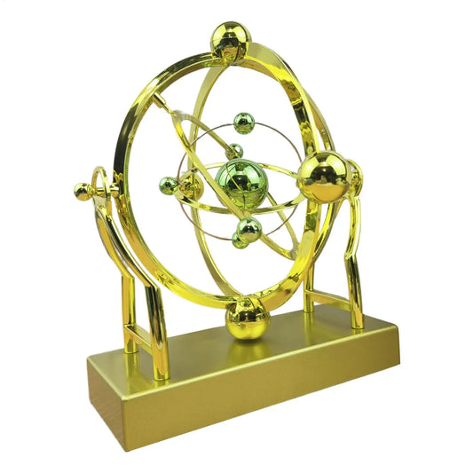 Rotating Celestial Orbit Model Perpetual Motion Machine Desk Toy Educational Science Gadget Home Office Decor Astronomy Gifts