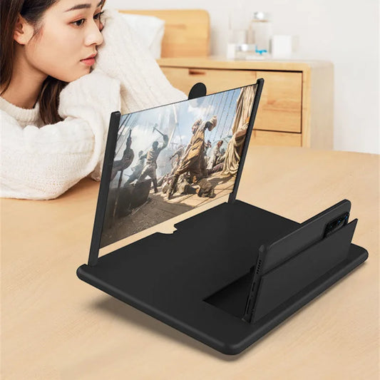 3D Mobile Screen Magnifier – Universal Phone Video Amplifier Holder