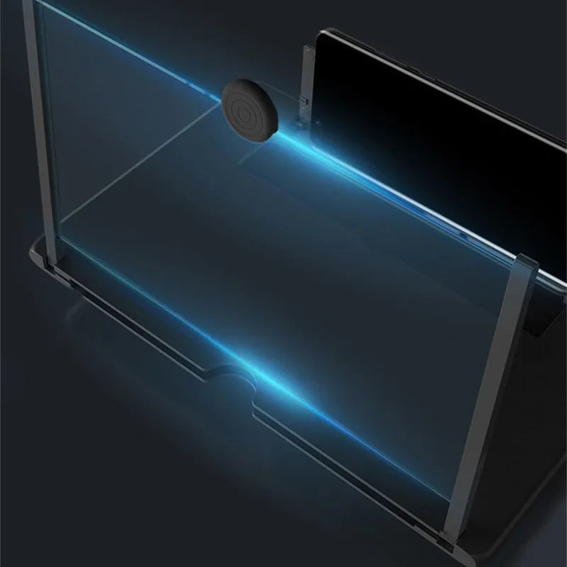 3D Mobile Screen Enlarger Universal Phone Video Amplifier Holder Red Phone Screen Magnifier Acrylic Mobile Screen Amplifier