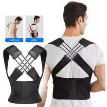 Posture Corrector - Adjustable Back Support Brace for Men & Women | Upper & Lower Back Pain Relief